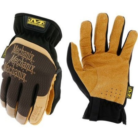 MECHANIX WEAR Mechanix Wear Durahide FastFit Leather Gloves, Brown, Large LFF-75-010